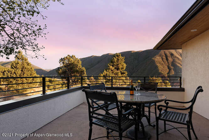 571 Booth Lane Basalt, CO 81621 - Photo 39 of 58 a view of a chairs and table in patio