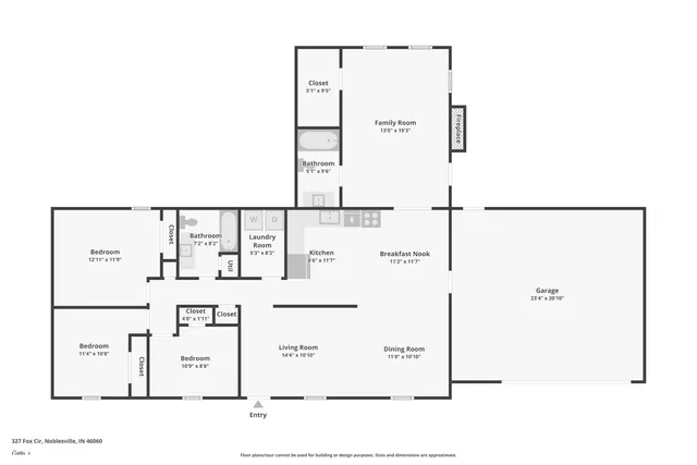 $339,900 | 327 Fox Circle, Noblesville, IN 46060