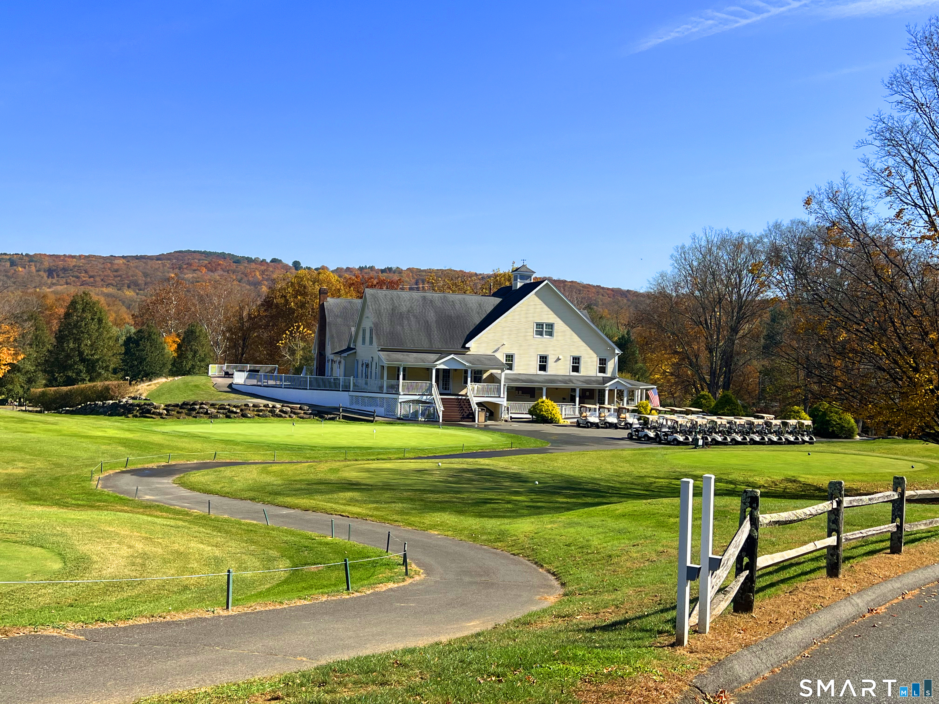 40 Long River Road Sherman, CT 06784 - Photo 19 of 24 a front view of a house with garden