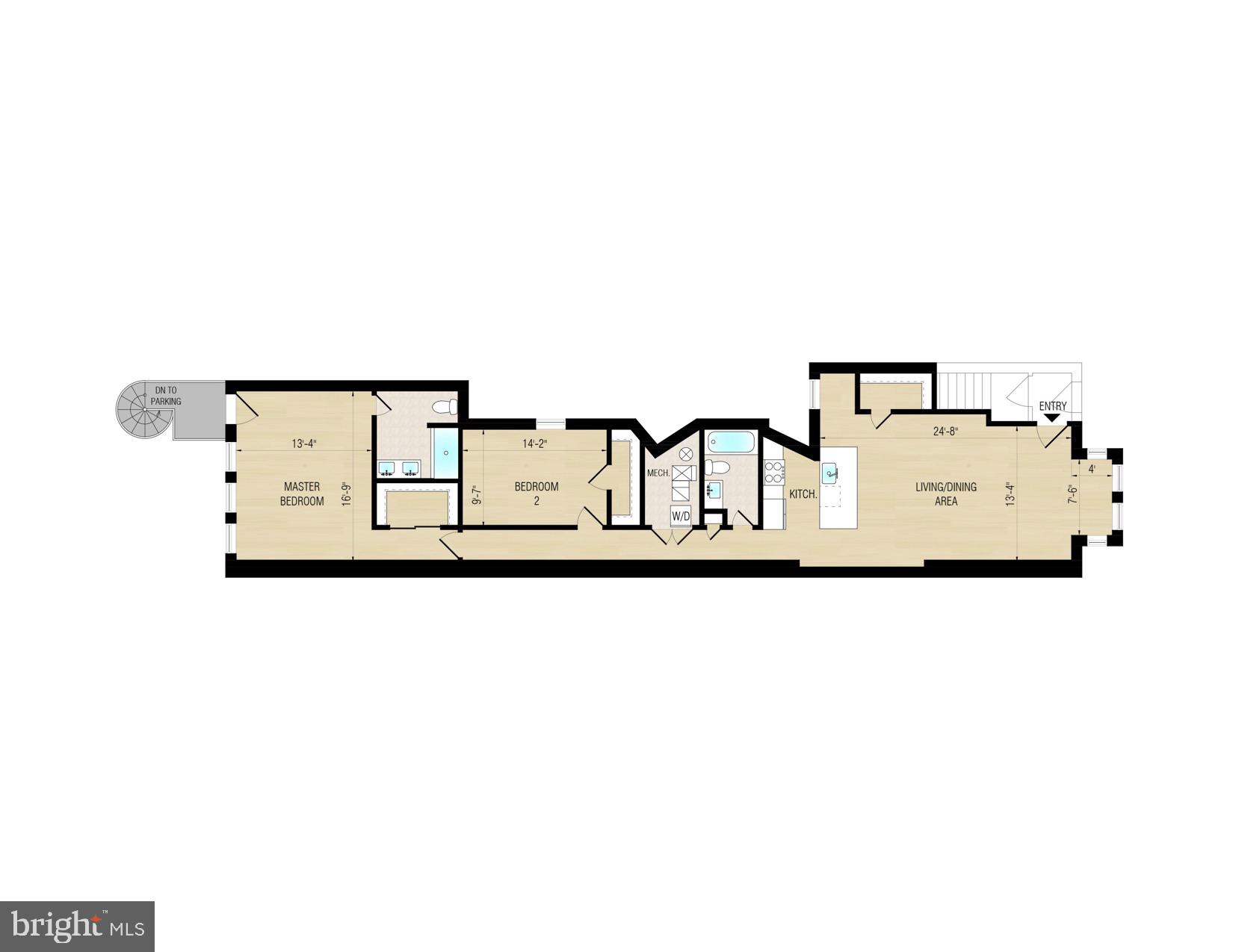 1852 3rd Street Northwest, Unit B Washington, DC 20001 - Photo 23 of 26