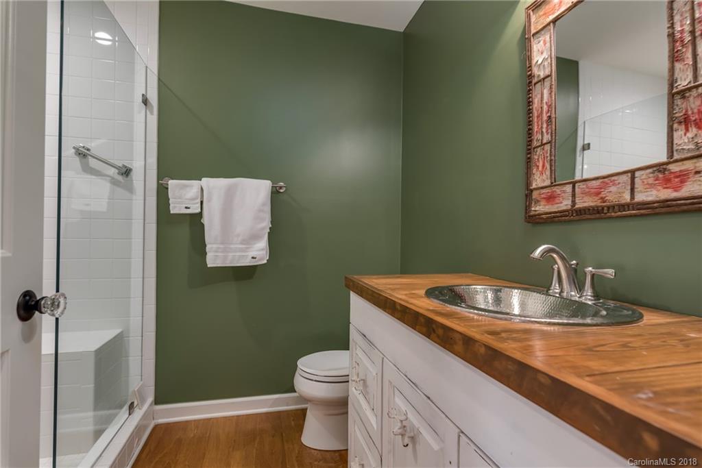 29 Hunting Country Trail Tryon, NC 28782 - Photo 14 of 20 a bathroom with a sink a toilet and mirror