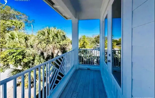 a view of balcony