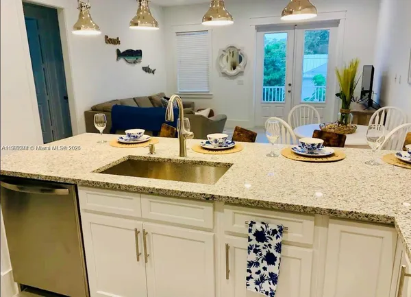 a close view of sink and mirror