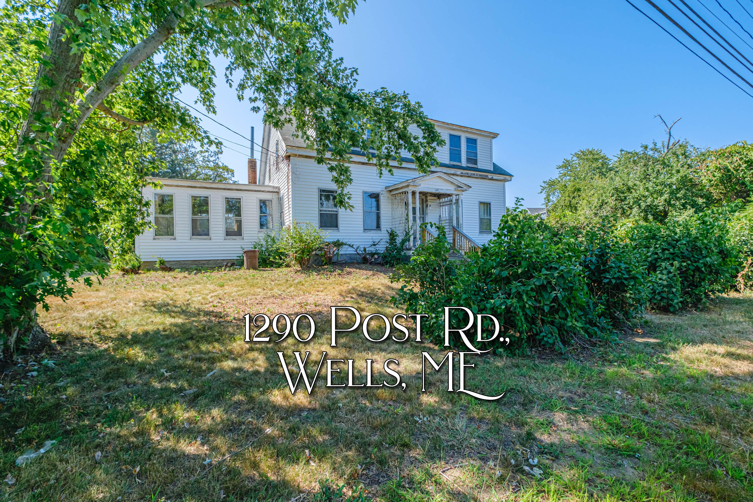 1290 Post Road Wells, ME 04090 - Photo 1 of 27 1290 Post Rd. Front of House