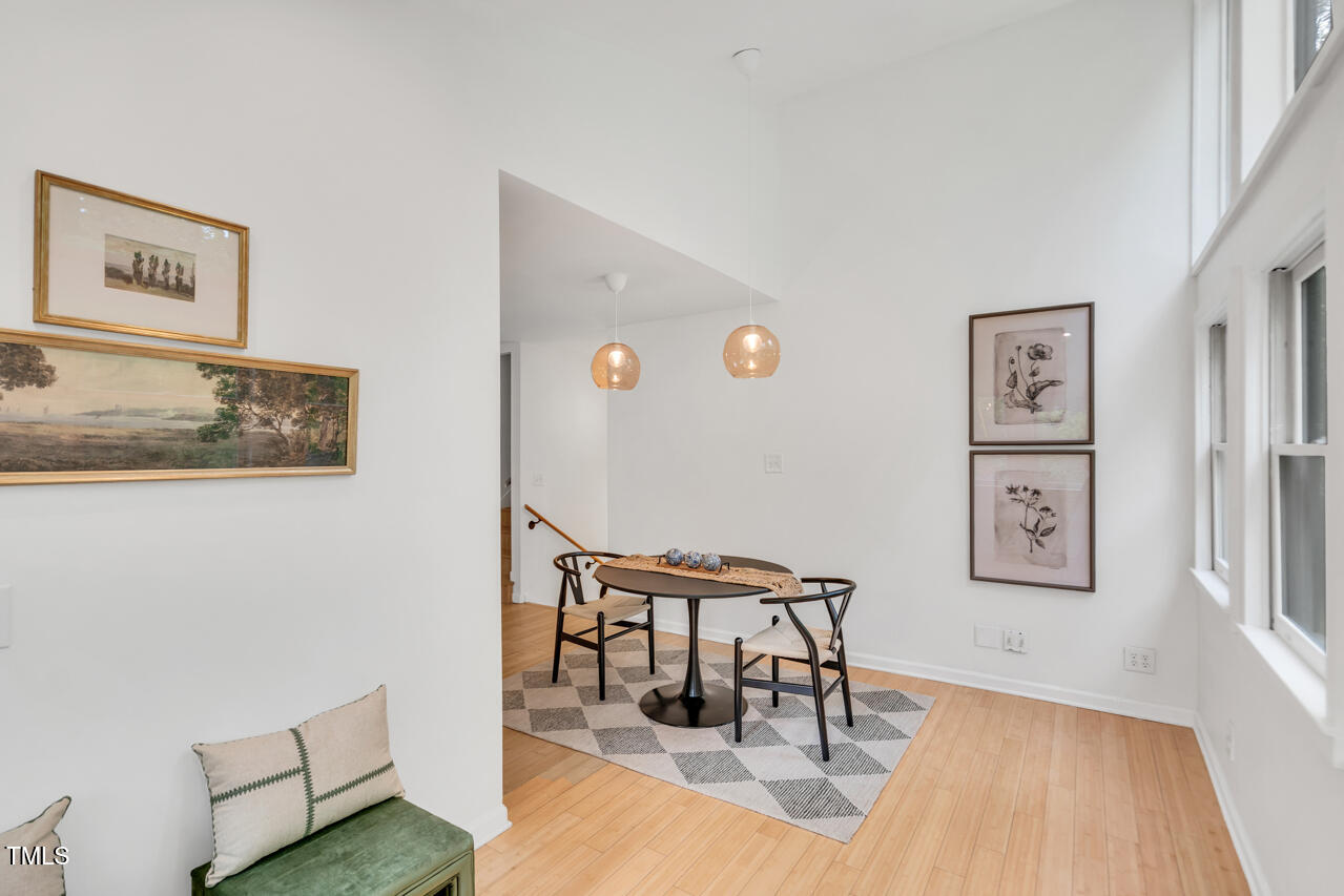 121 Lady Bug Lane Chapel Hill, NC 27516 - Photo 12 of 36 a view of a room with furniture and wooden floor