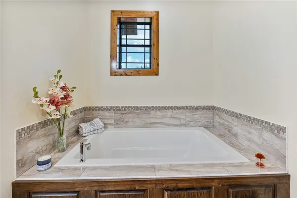 a view of walk in closet and utility room