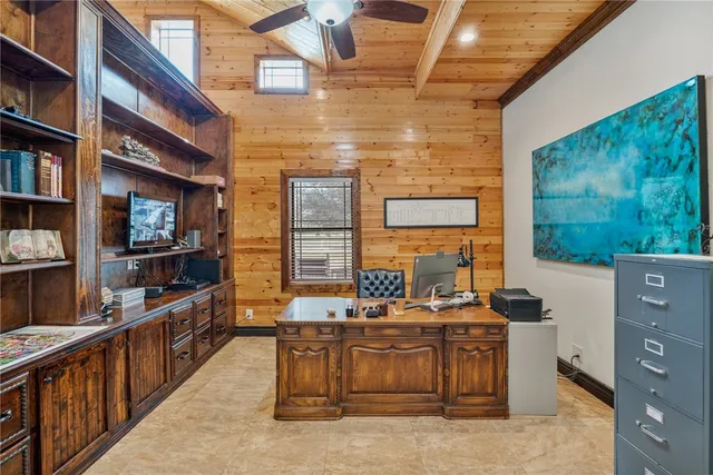 a view of an outdoor kitchen