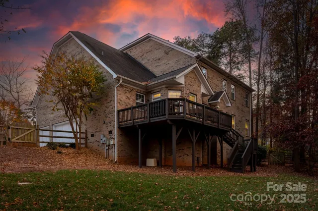 front view of a house with a small yard