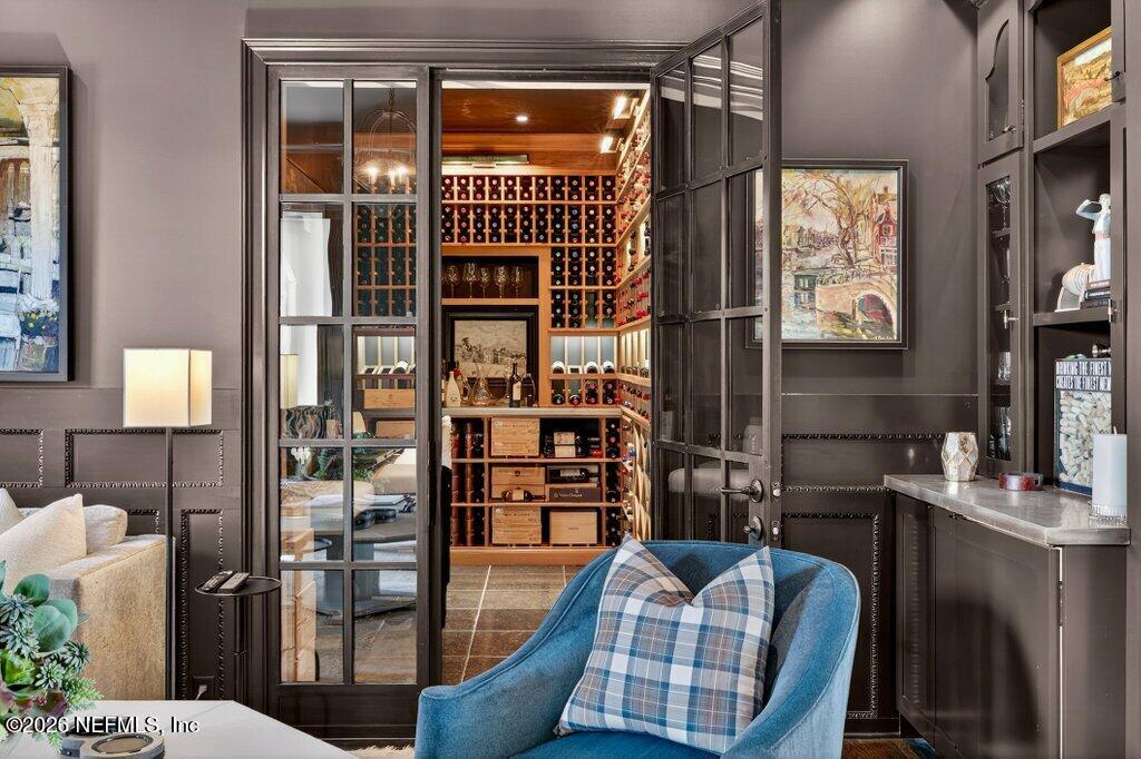 4626 River Point Road West Jacksonville, FL 32207 - Photo 27 of 76 Custom Wine Room