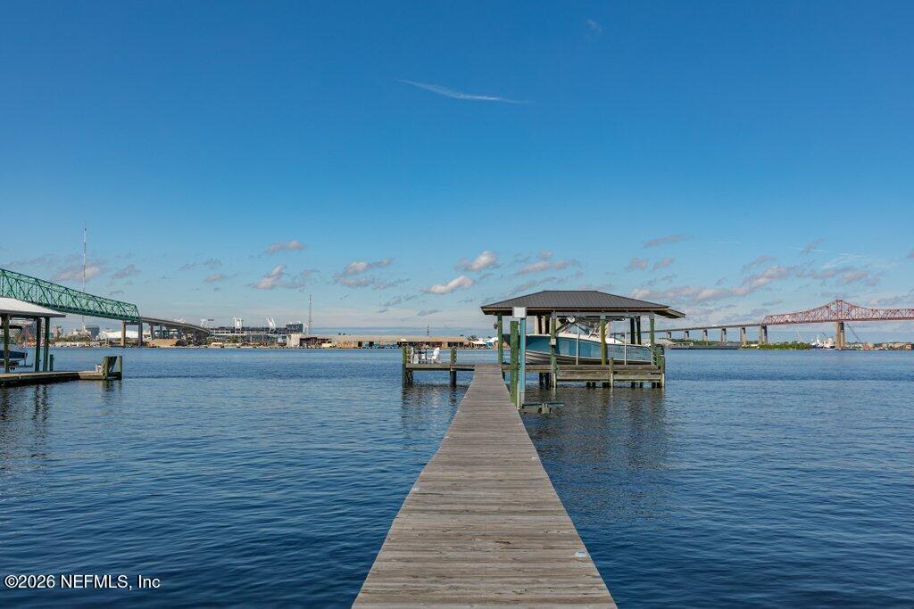 4626 River Point Road West Jacksonville, FL 32207 - Photo 60 of 76 Large Dock with Boatlift