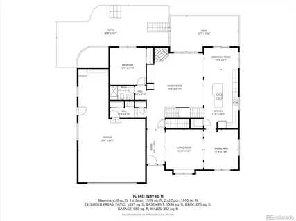 $925,000 | 2565 Red Hawk Ridge Drive, Castle Rock, CO 80109