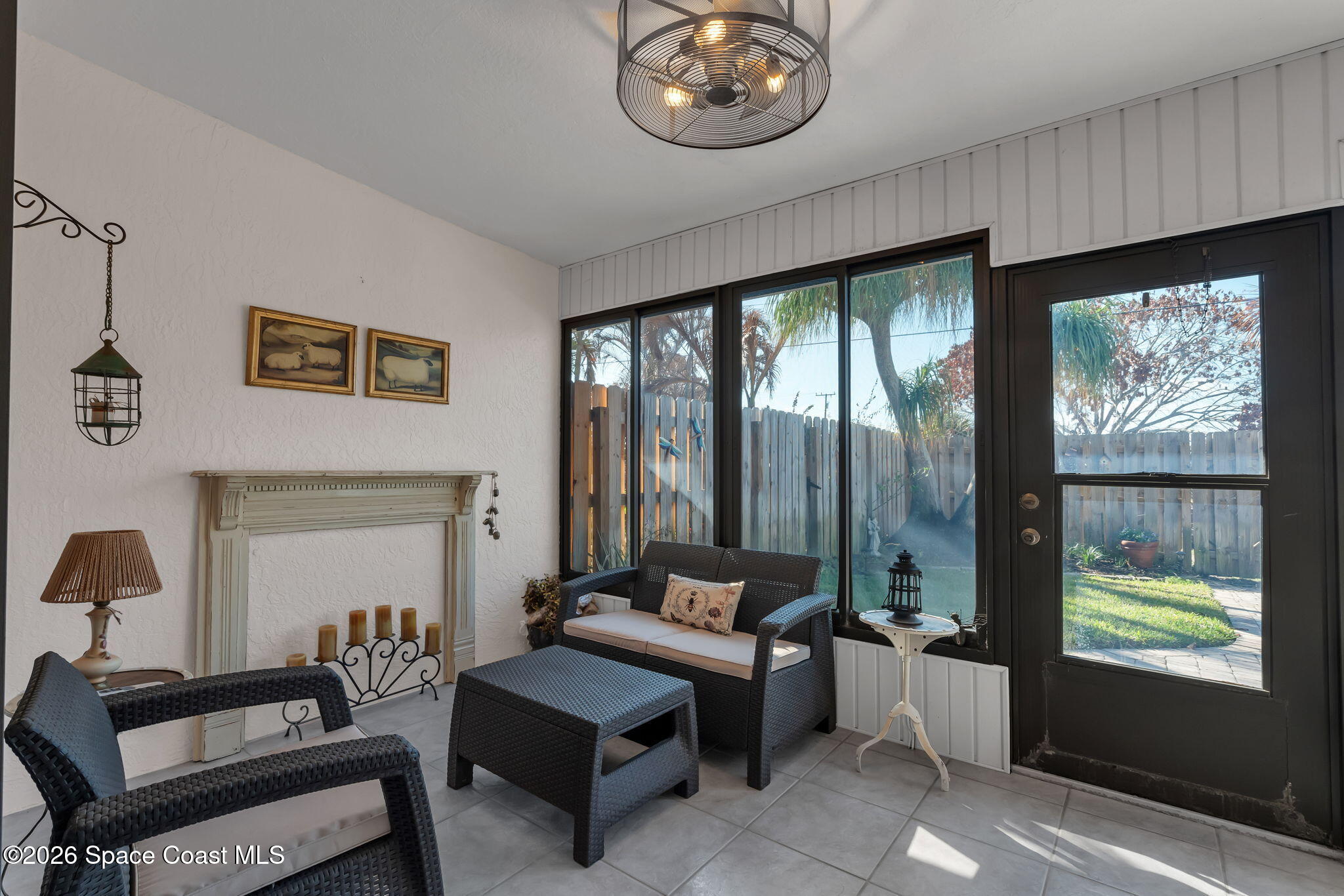 35 Anchor Drive Indian Harbour Beach, FL 32937 - Photo 27 of 38 Enclosed Porch