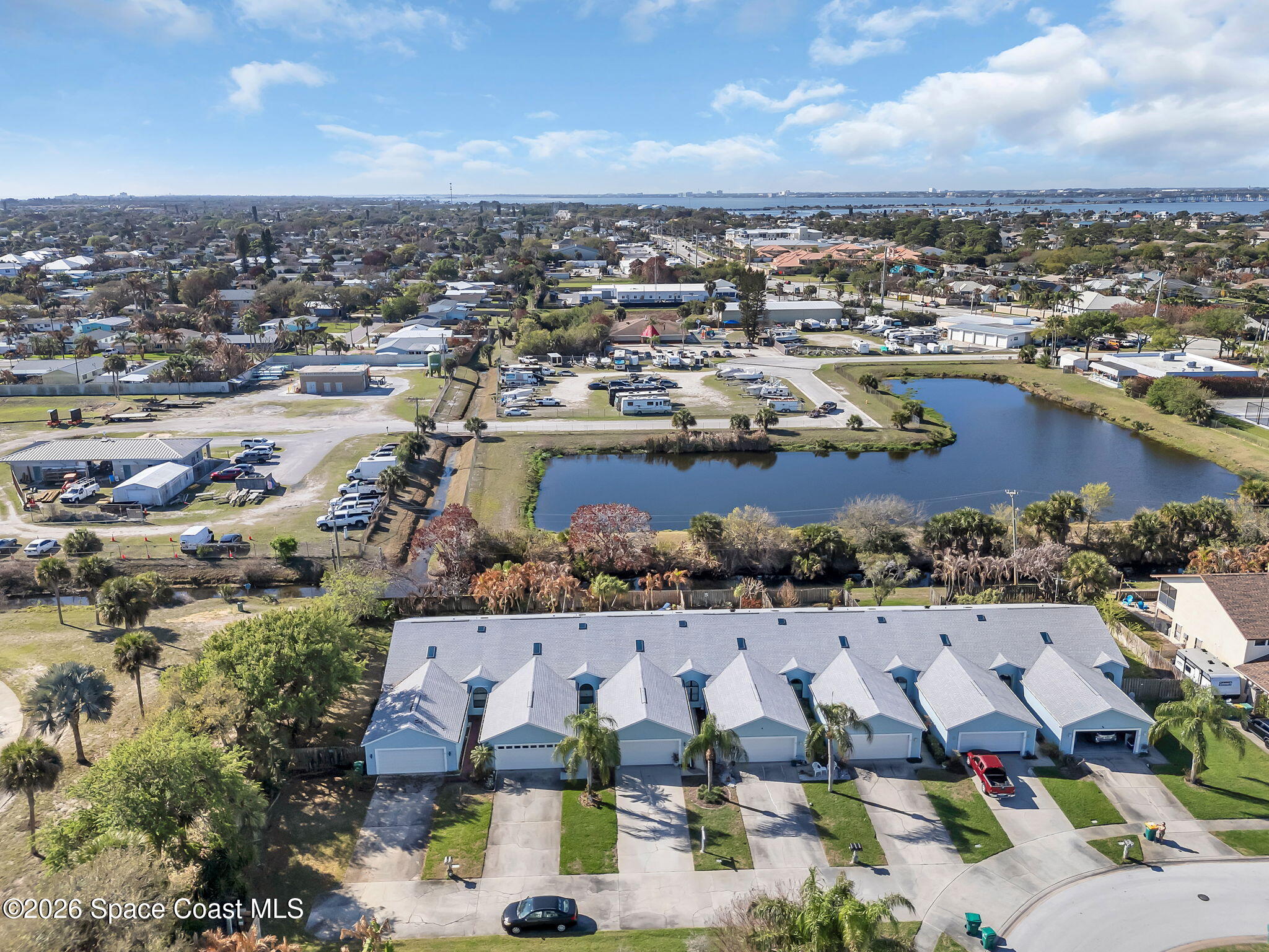 35 Anchor Drive Indian Harbour Beach, FL 32937 - Photo 38 of 38 Aerial