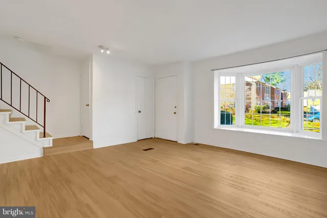 a view of an empty room with window
