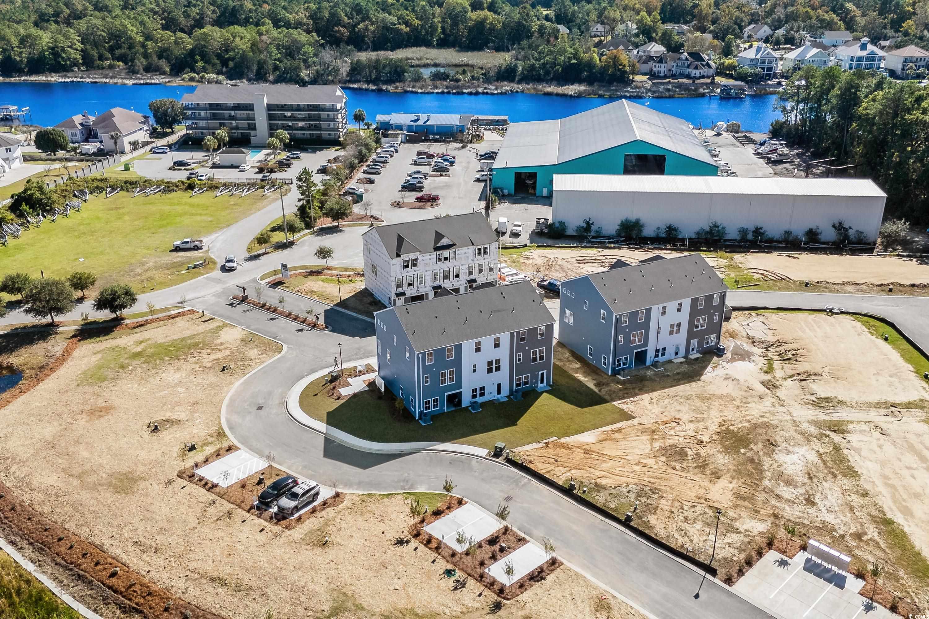 4414 Kingsport Road, Unit 1302 Little River, SC 29566 - Photo 35 of 40 Aerial view of a nearby body of water