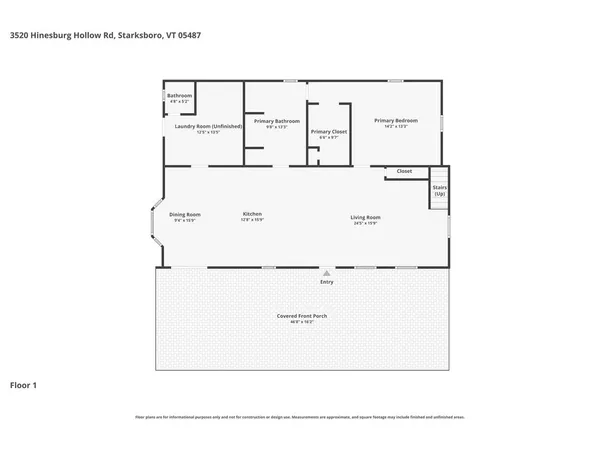 $624,900 | 3520 Hinesburg Hollow Road, Starksboro, VT 05487