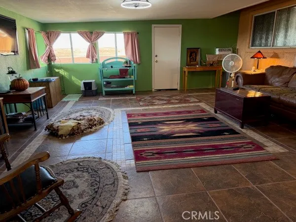 a view of a black and white wall