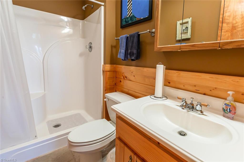 83 Mountain Ridge Road Piney Creek, NC 28663 - Photo 12 of 39 Main level bath