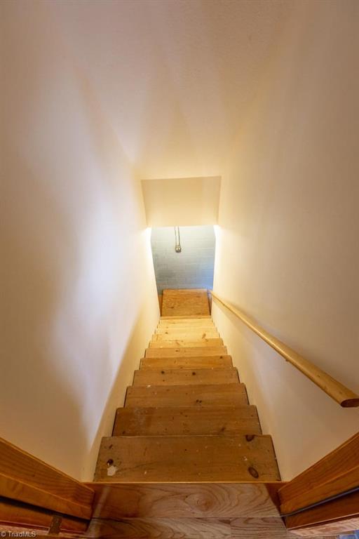 83 Mountain Ridge Road Piney Creek, NC 28663 - Photo 35 of 39 Stairs to basement