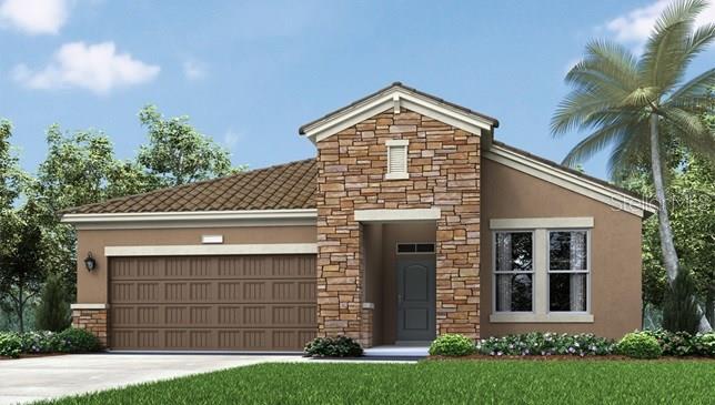 1753 Benoit Terrace Davenport, FL 33837 - Photo 1 of 1 front view of a house with a yard