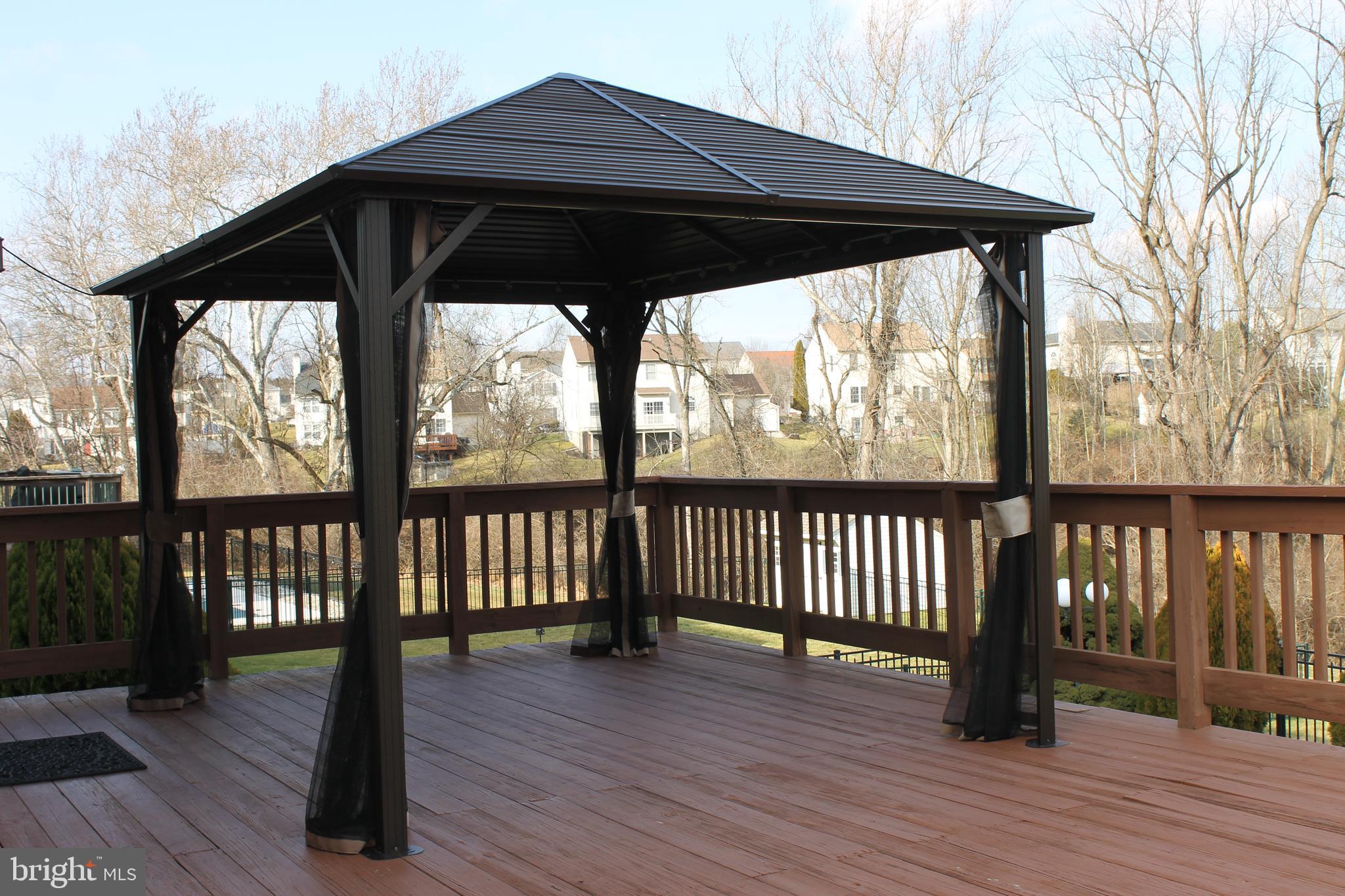 Gazebo on Deck