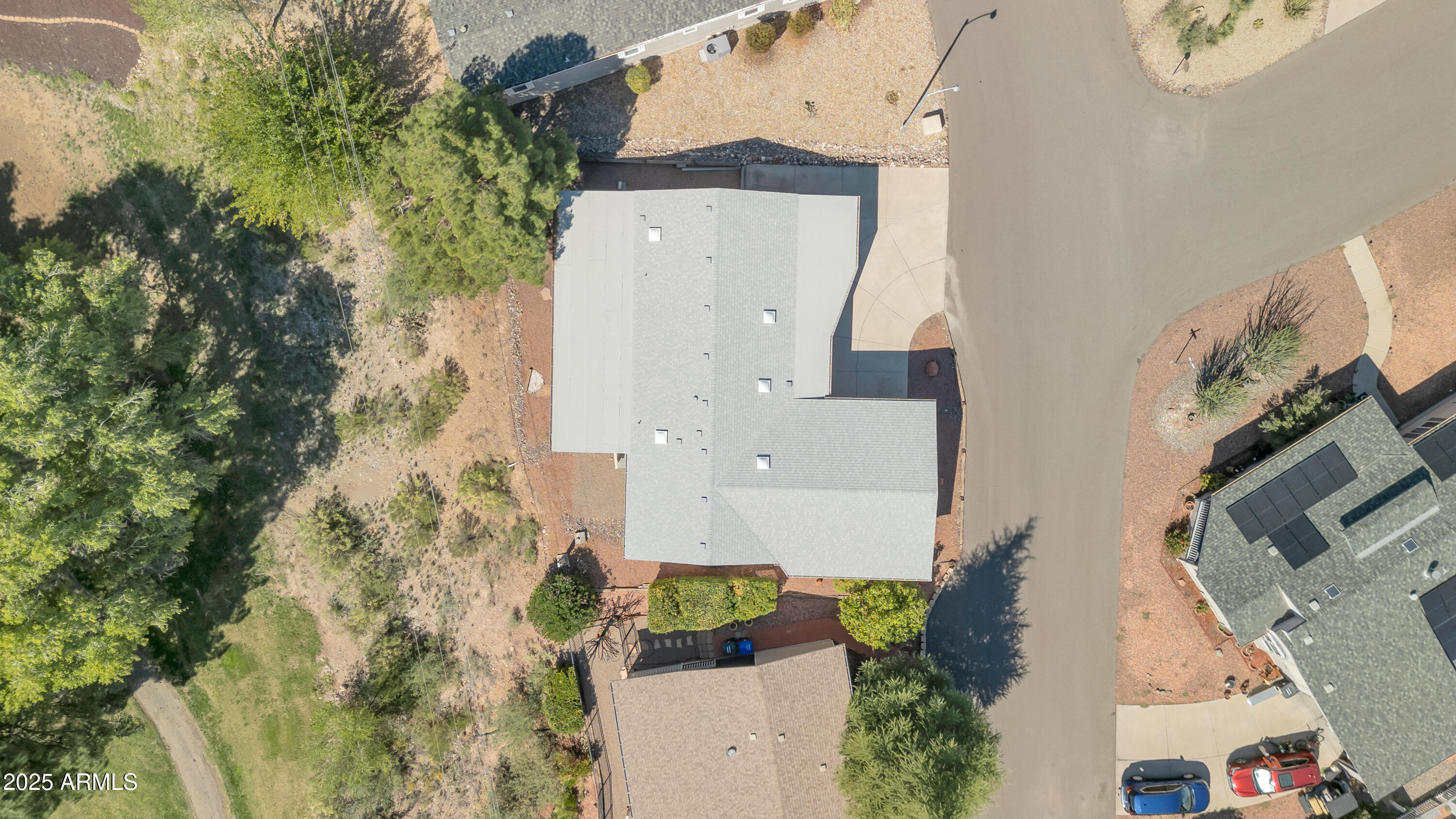 2050 West State Rte 89A, Unit 344 Sedona, AZ 86336 - Photo 34 of 35 an aerial view of a house with a yard