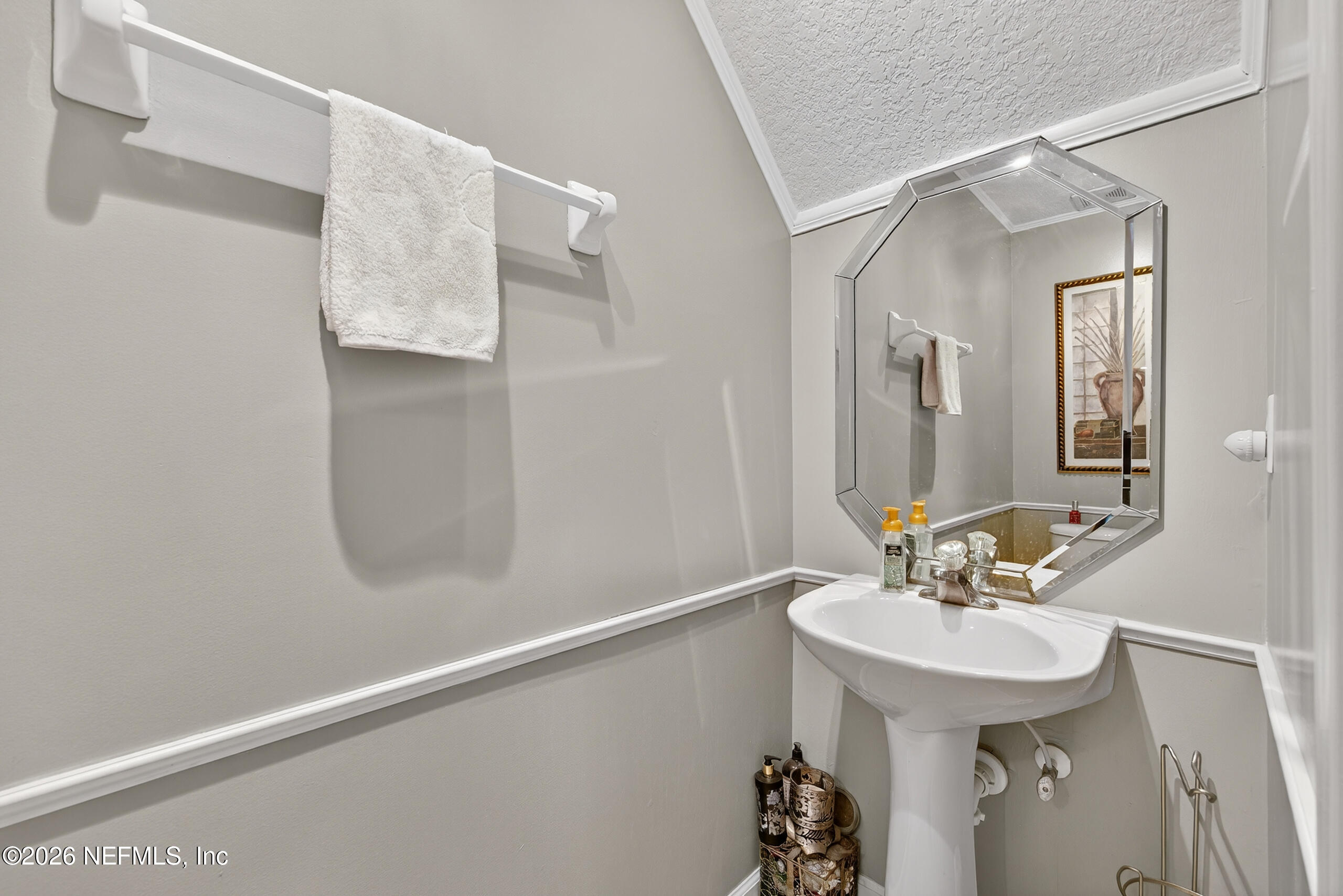 588 Reflection Cove Road Jacksonville, FL 32218 - Photo 13 of 53 a bathroom with a sink and mirror