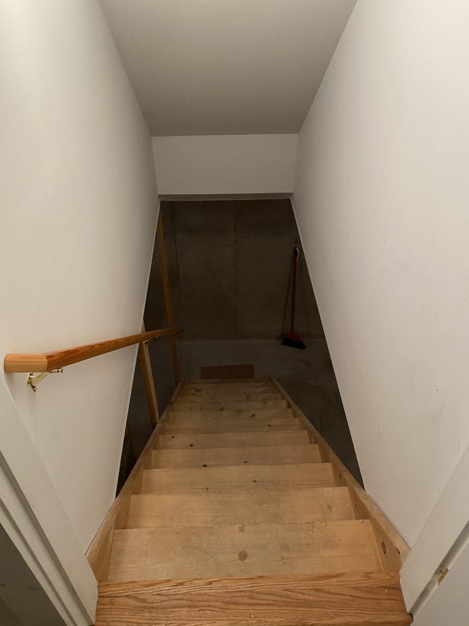 76 Firehouse Lane Unity, ME 04988 - Photo 26 of 36 Basement Stairs