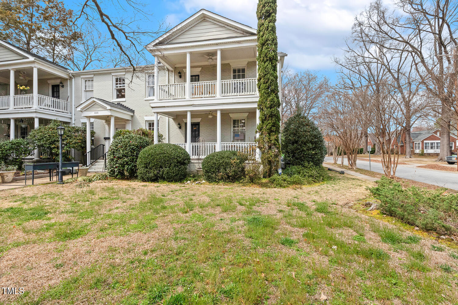 1115 Wake Forest Road, Unit B Raleigh, NC 27604 - Photo 36 of 37 a front view of a house with a yard