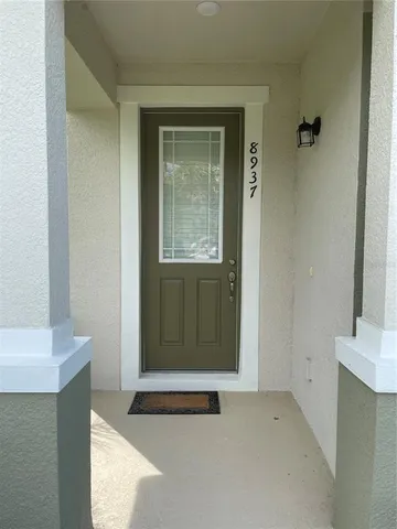 a view of an entryway