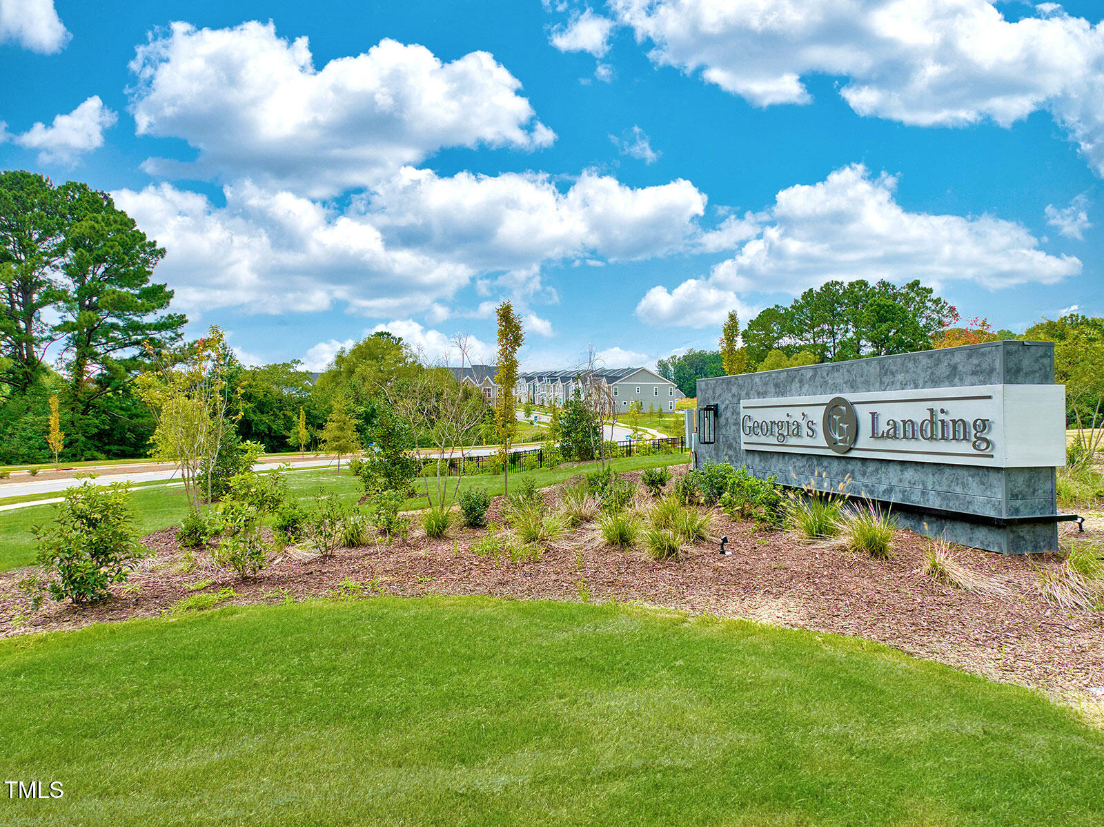 116 Powell Townes Way, Unit 293 Raleigh, NC 27603 - Photo 37 of 43 Entrance Monument - Georgias Landing