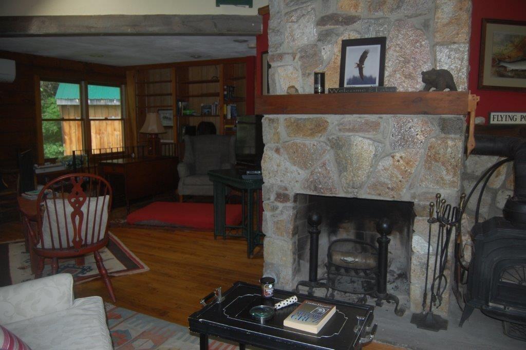 66 Russ Point Road Mount Vernon, ME 04352 - Photo 11 of 35 STONE FIREPLACE