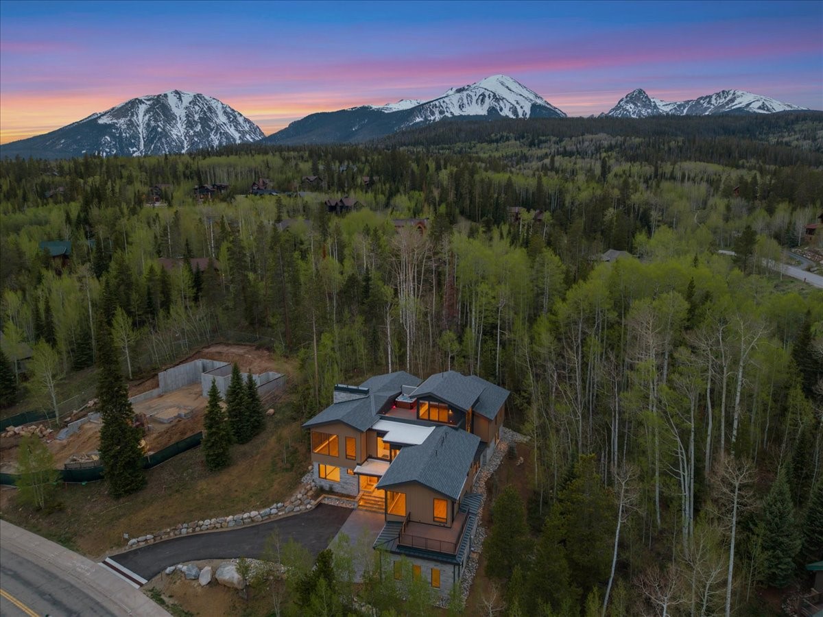 1615 Golden Eagle Road Silverthorne, CO 80498 - Photo 43 of 47 a view of a town with mountains in the background