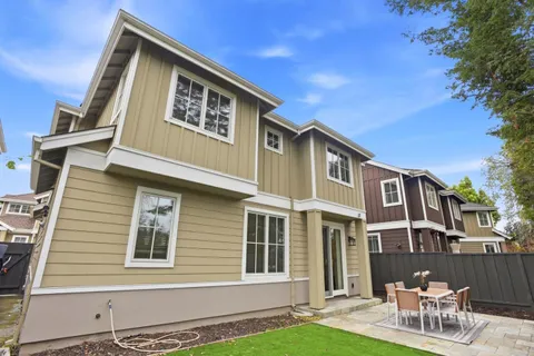 a outdoor view with a sitting space