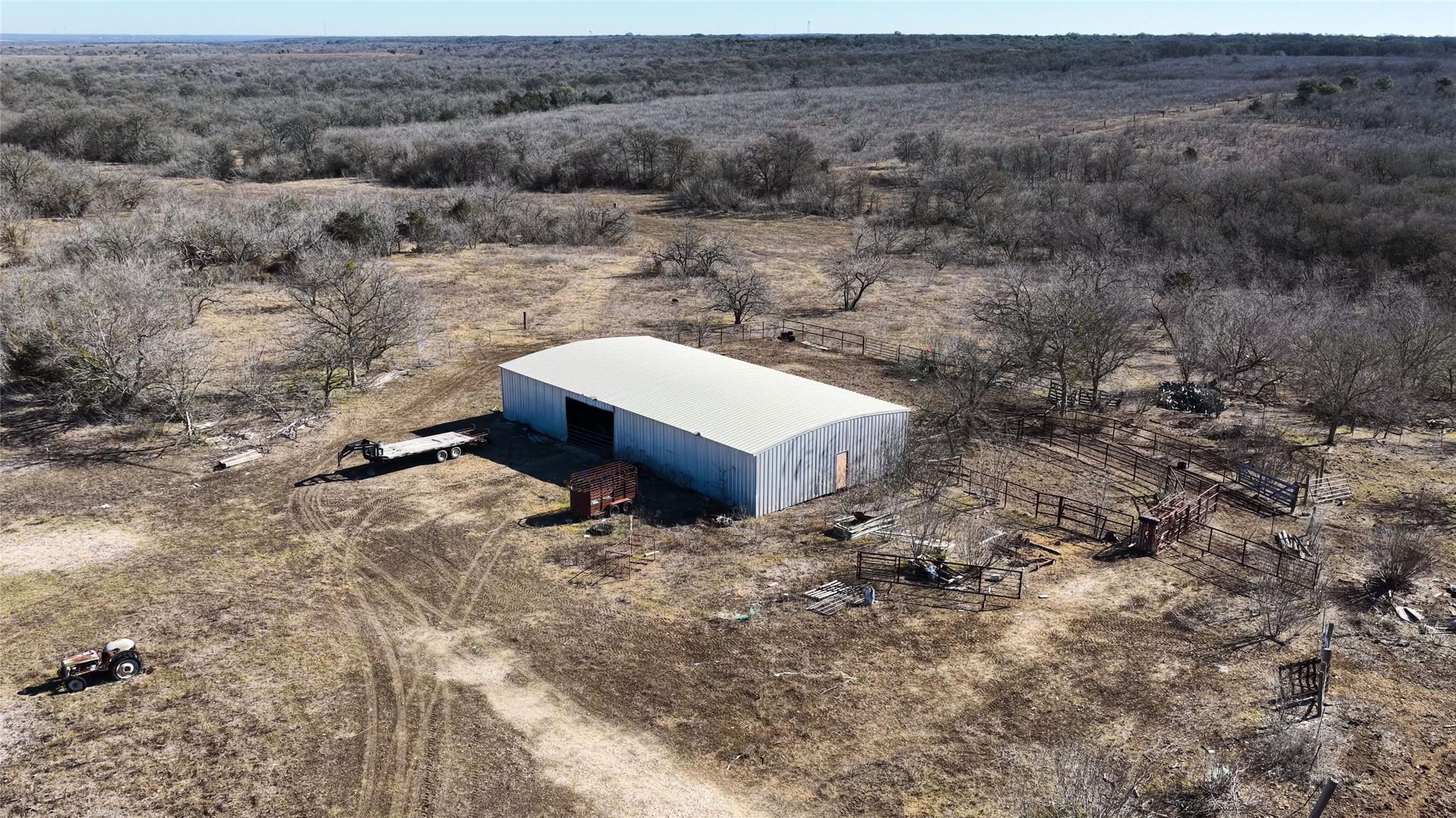 Tbd Lytton Lane Dale, TX 78616 - Photo 14 of 23 a view of a dry yard with trees
