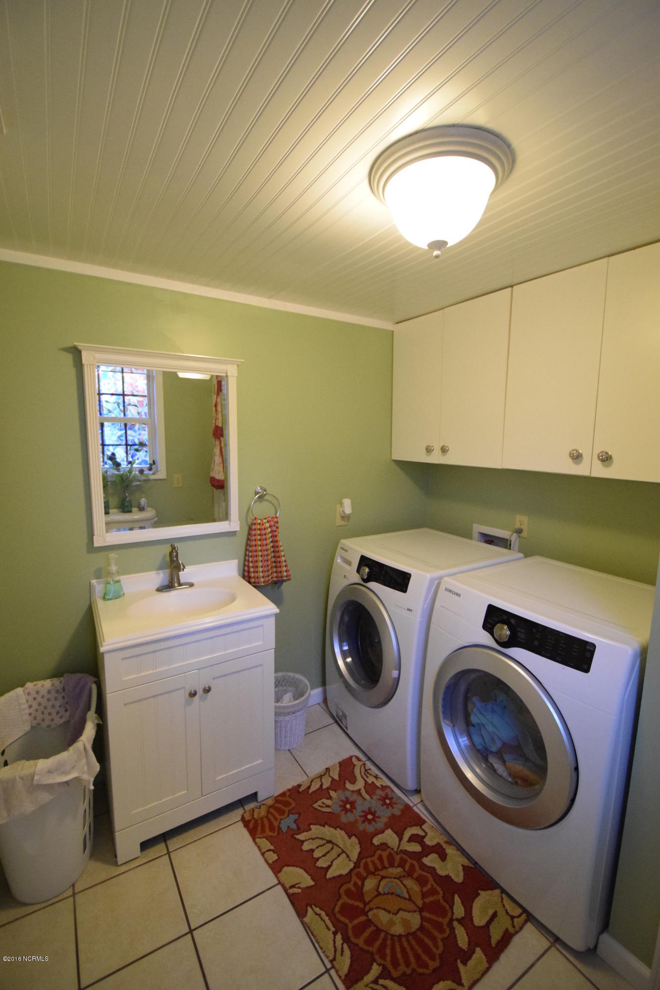 135 Virgin Road Newport, NC 28570 - Photo 24 of 39 Laundry & Half Bath Area