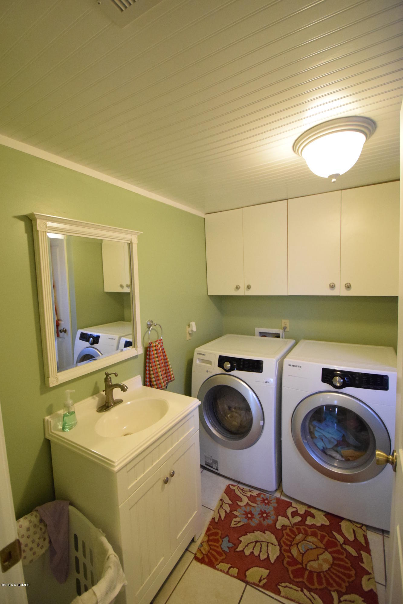 135 Virgin Road Newport, NC 28570 - Photo 26 of 39 Laundry & Half Bath Area