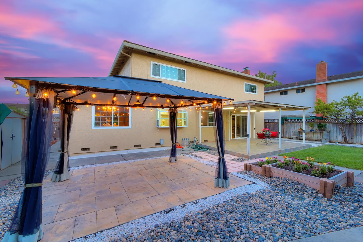 664 New Compton Drive San Jose, CA 95136 - Photo 26 of 26 a front view of a house with garden