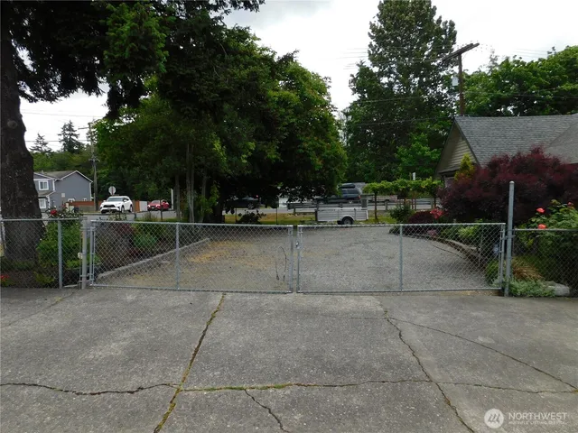 a view of outdoor space with seating area