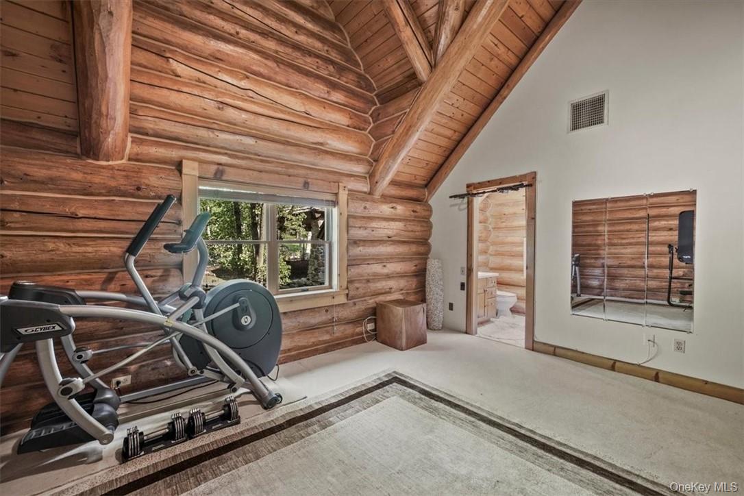 101 Mountain Lodge Road Washingtonville, NY 10992 - Photo 17 of 26 a room with gym equipment