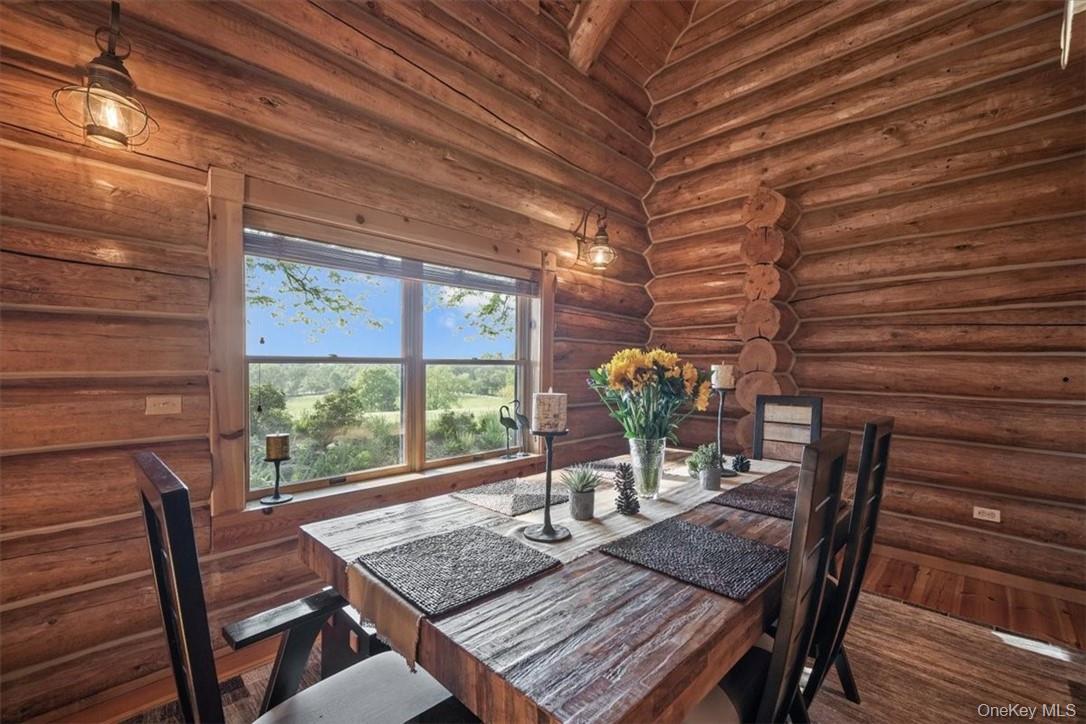 101 Mountain Lodge Road Washingtonville, NY 10992 - Photo 9 of 26 a view of a dining room with furniture window and outside view