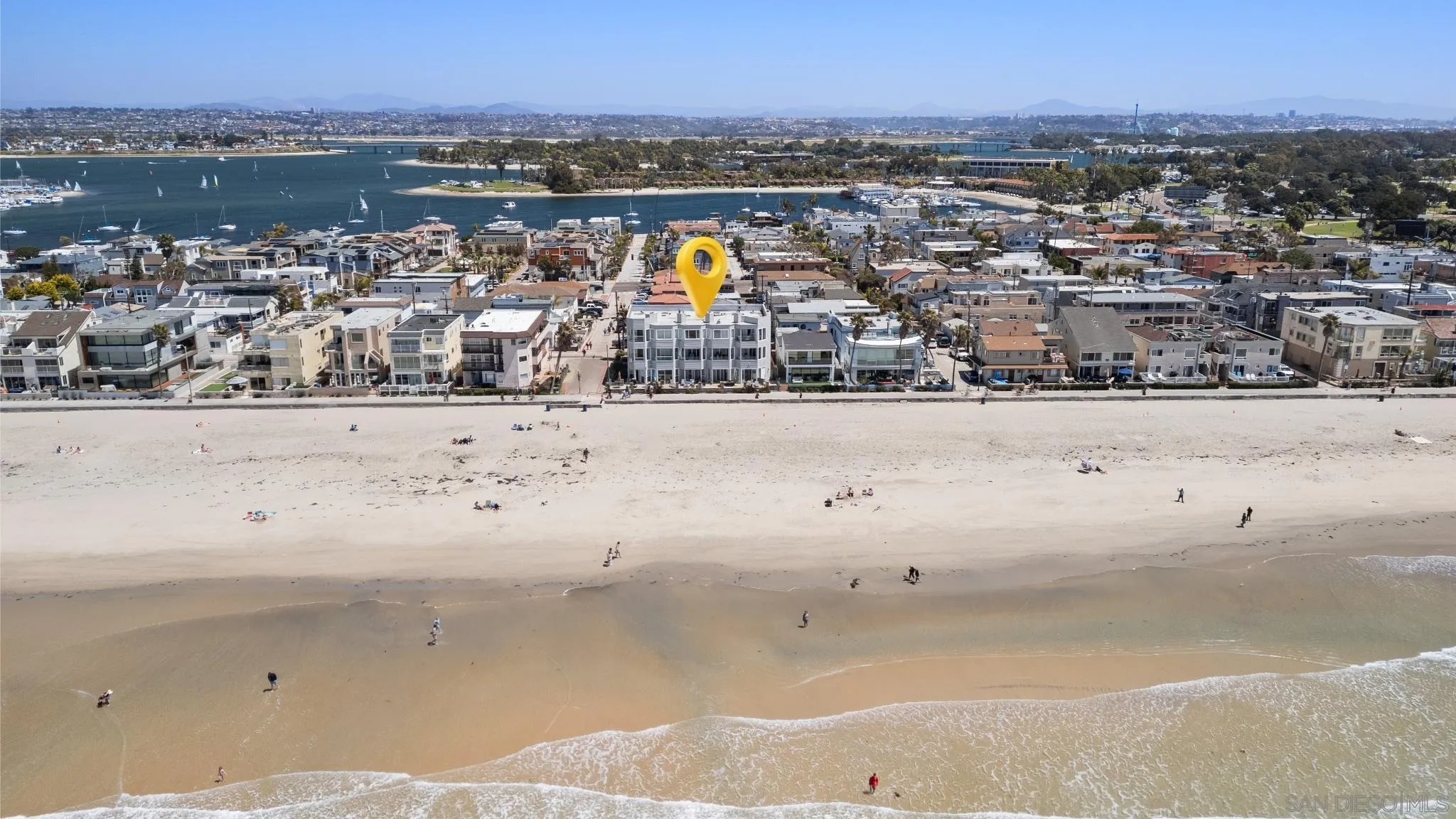 3285 Ocean Front Walk, Unit 3 San Diego, CA 92109 - Photo 2 of 38 an aerial view of a city