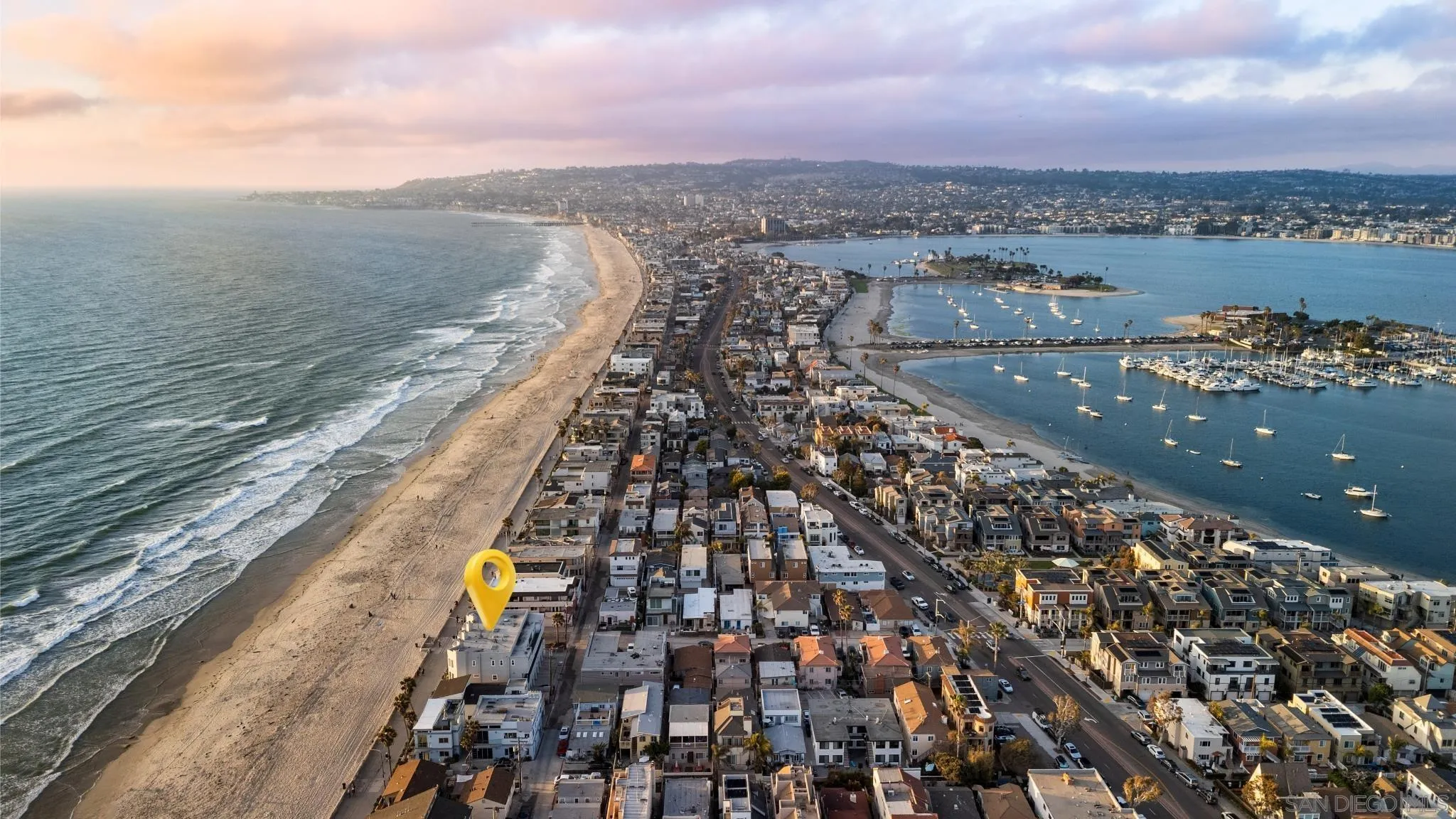 3285 Ocean Front Walk, Unit 3 San Diego, CA 92109 - Photo 36 of 38 a view of a city