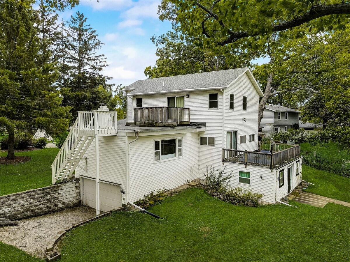 29032 Kramer Drive Waterford, WI 53185 - Photo 1 of 1 Back/Side View