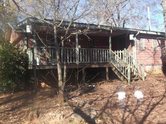 3750 Smithonia Road Comer, GA 30629 - Photo 1 of 1 a view of balcony with wooden fence