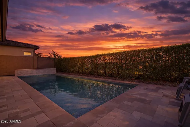 a view of balcony with ocean view