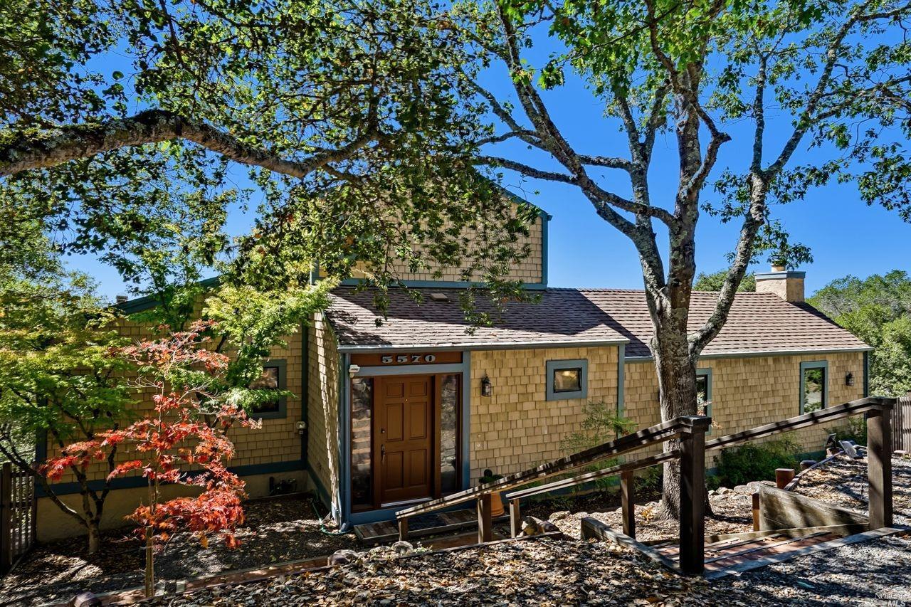 5570 Inverness Avenue Santa Rosa, CA 95404 - Photo 1 of 1 a view of a house with a tree