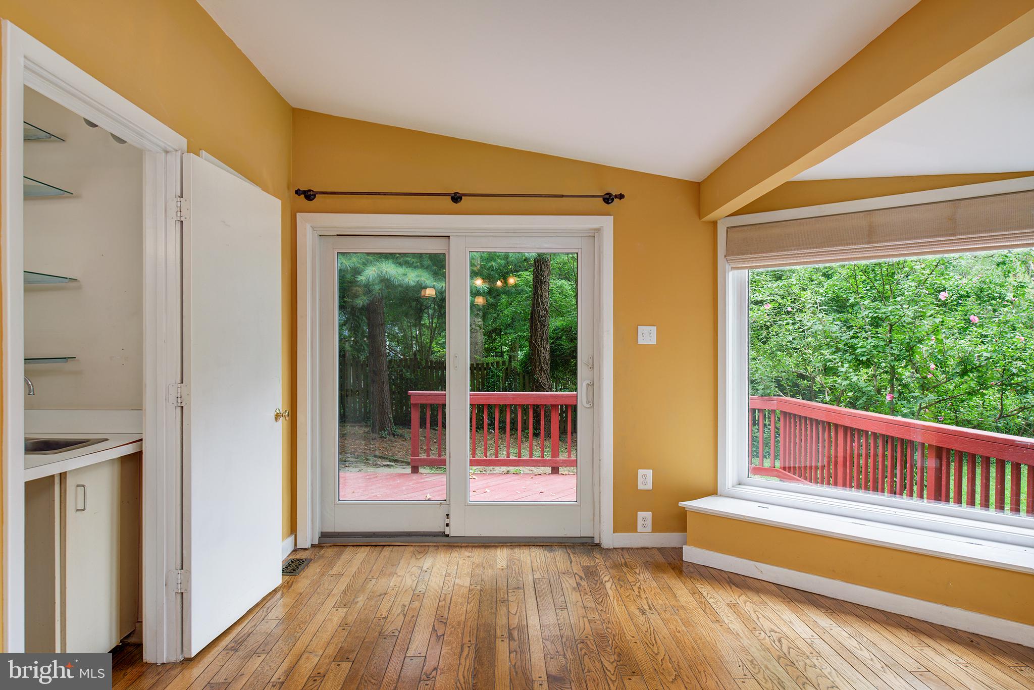3128 Holmes Run Road Falls Church, VA 22042 - Photo 14 of 34 Family room with wet bar and window seating