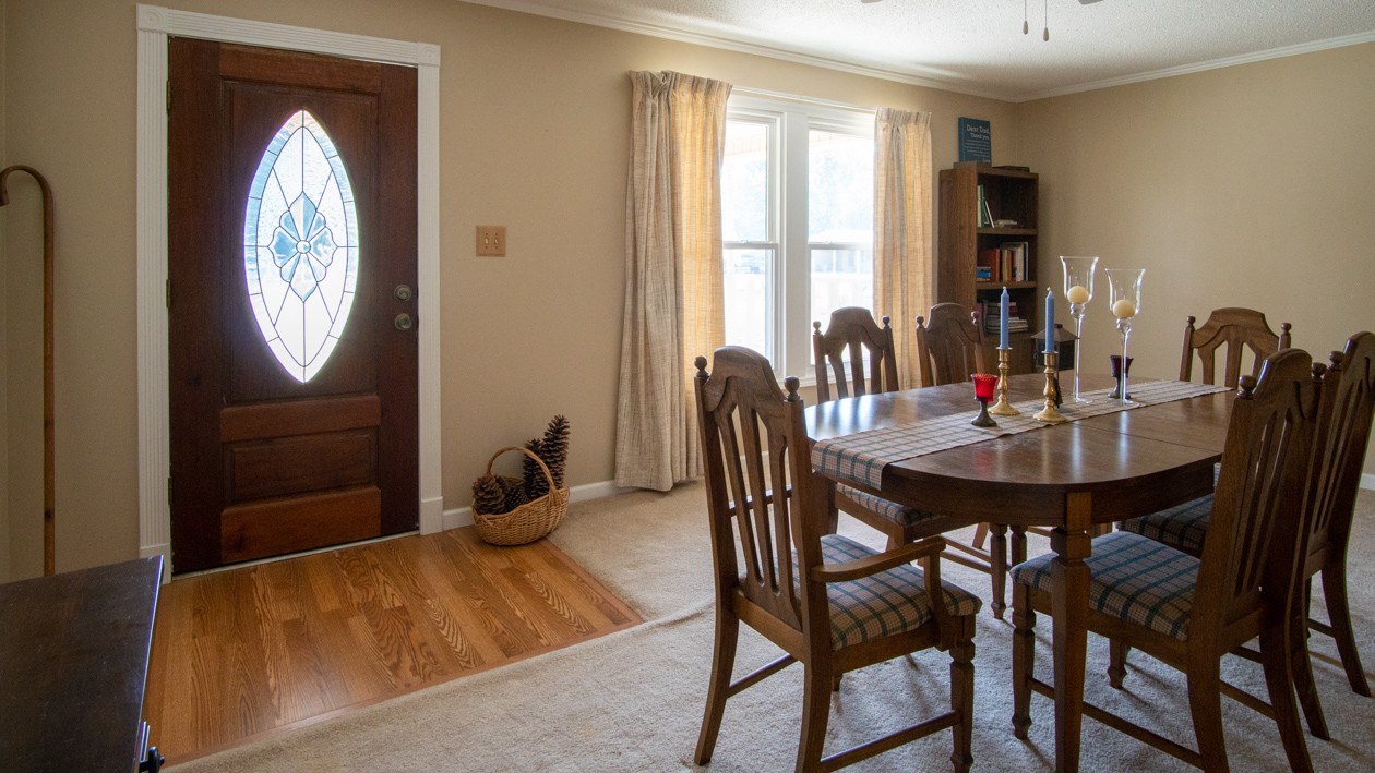 27085 Bethel Road Elkmont, AL 35620 - Photo 29 of 45 a view of a dining room with furniture and window