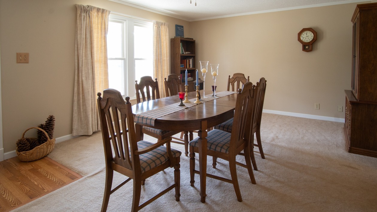 27085 Bethel Road Elkmont, AL 35620 - Photo 30 of 45 a view of a dining room with furniture and window